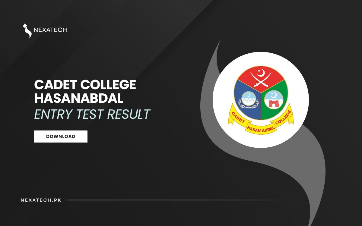 Cadet College Hasanabdal Entry Test Result 2024 Merit List