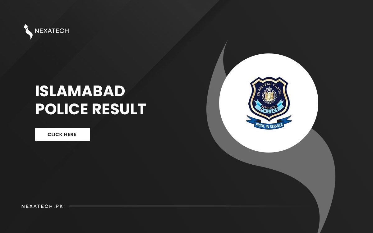 Islamabad Police Result 2024 Interview Date @npftas.pk