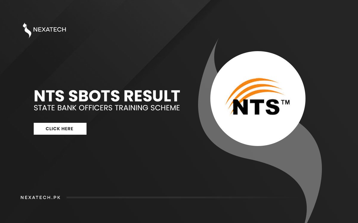 NTS SBOTS Result 2024 Merit List 27th Batch