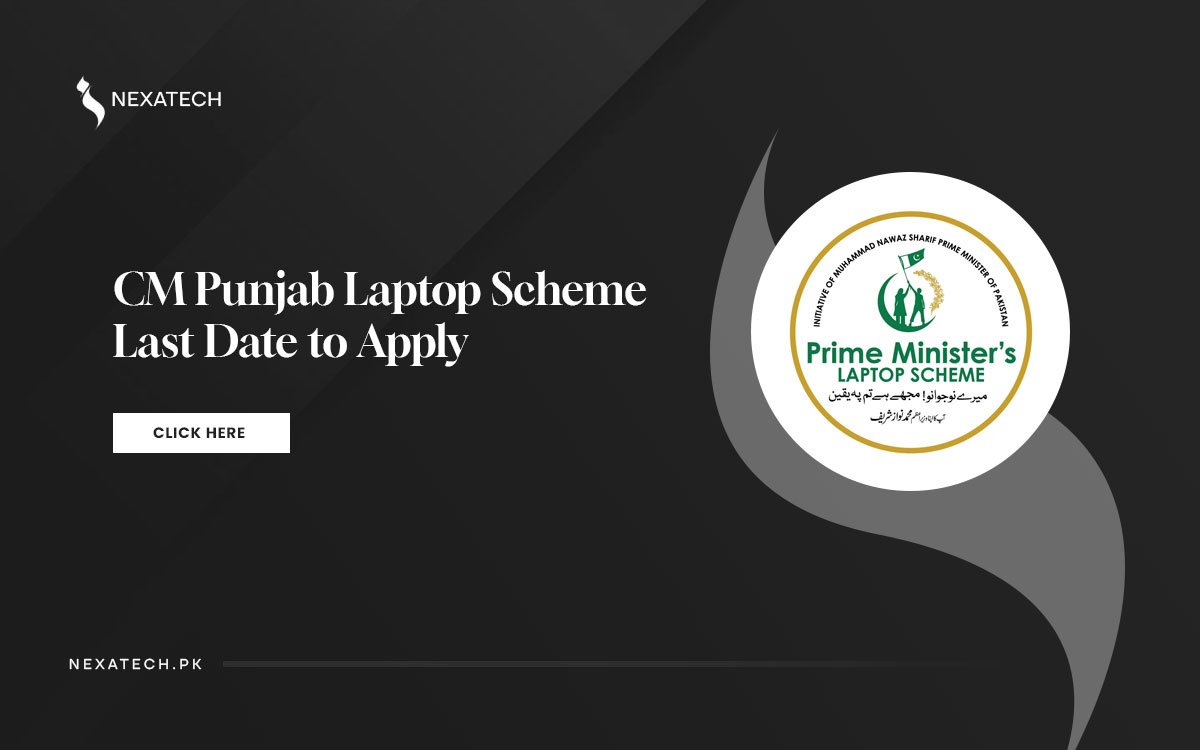 CM Punjab Laptop Scheme 2024 2025 Last Date to Apply Online